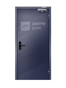 Противопожарная дверь ДПМ-01 2-го типа глухая однопольная шумоизоляционная
